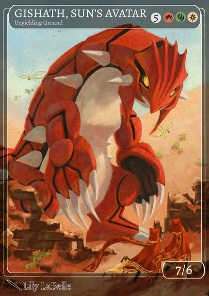 Gishath, Sun's Avatar - Holofoil