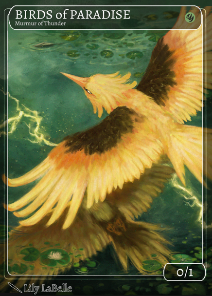Birds of Paradise - Holofoil