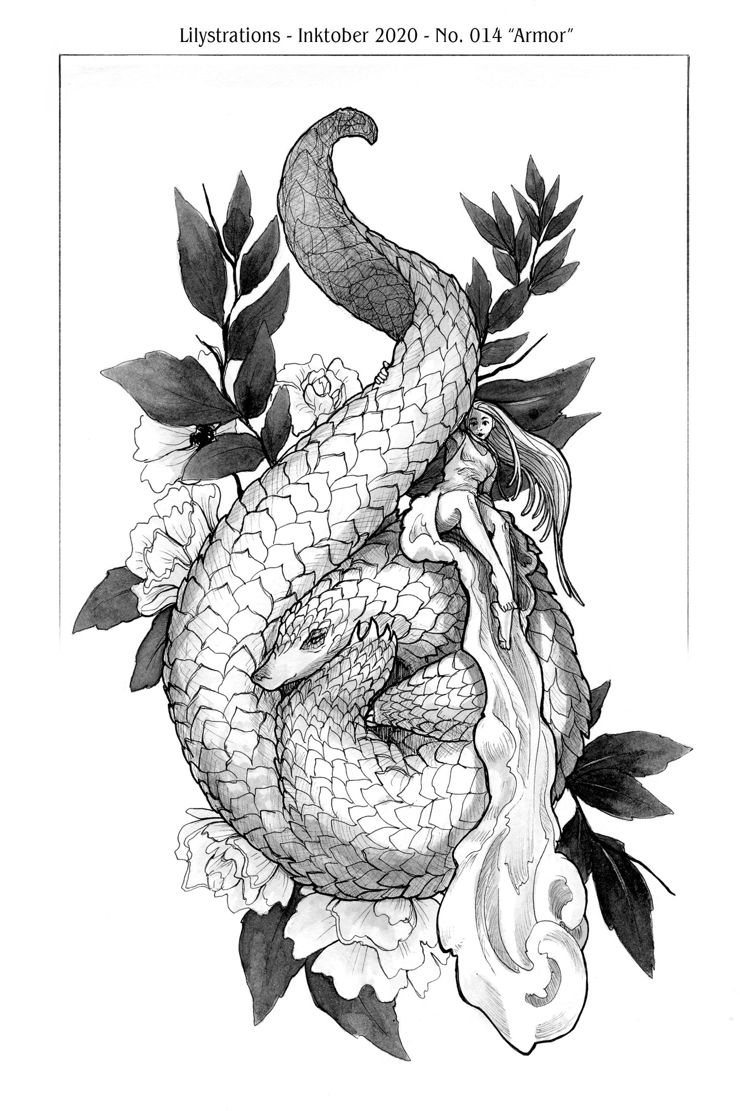 October Ink #14 Armor - 2020