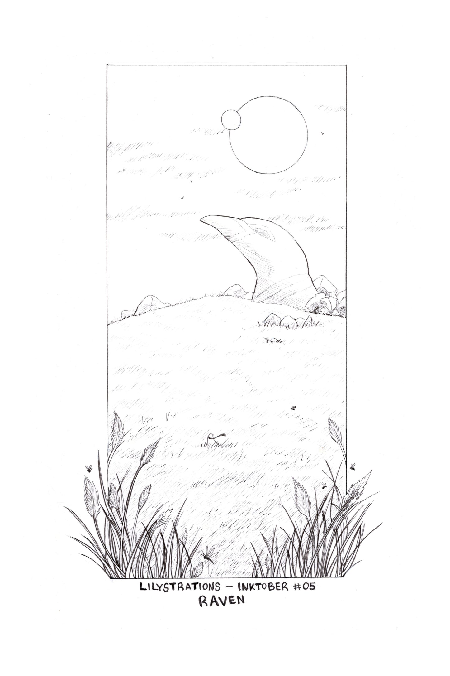 October Ink #05 Raven - 2021