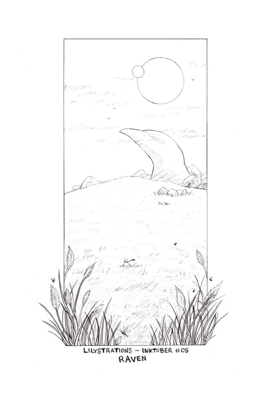 October Ink #05 Raven - 2021