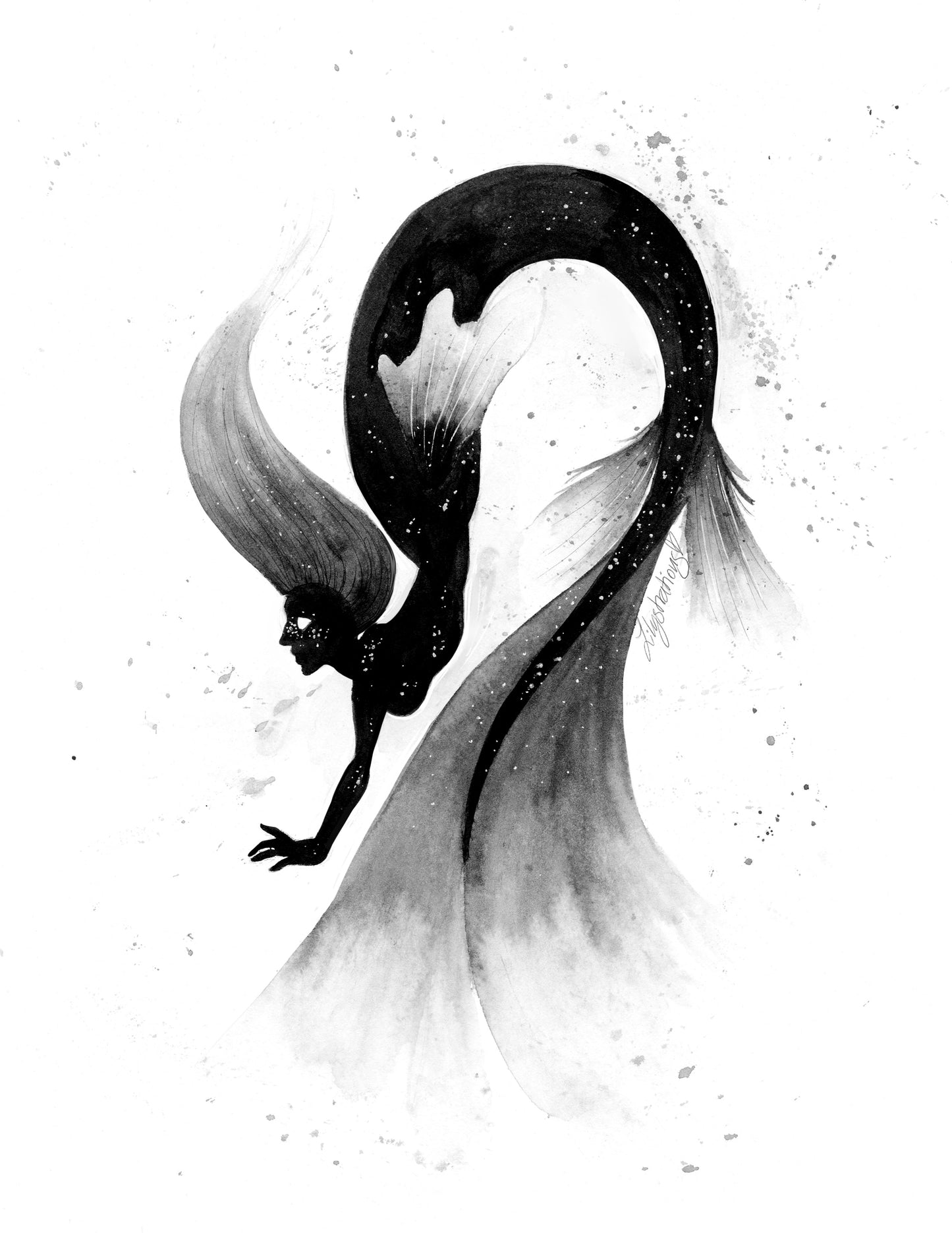 Ink Mermaid #02