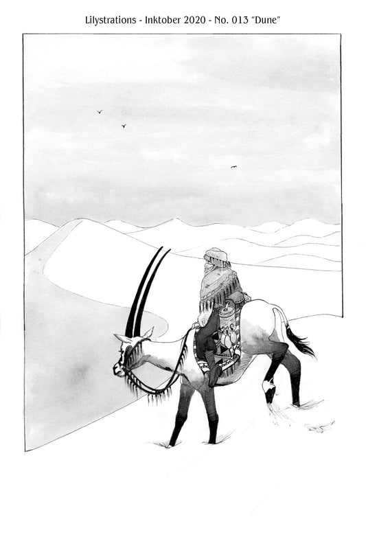 October Ink #13 Dune - 2020